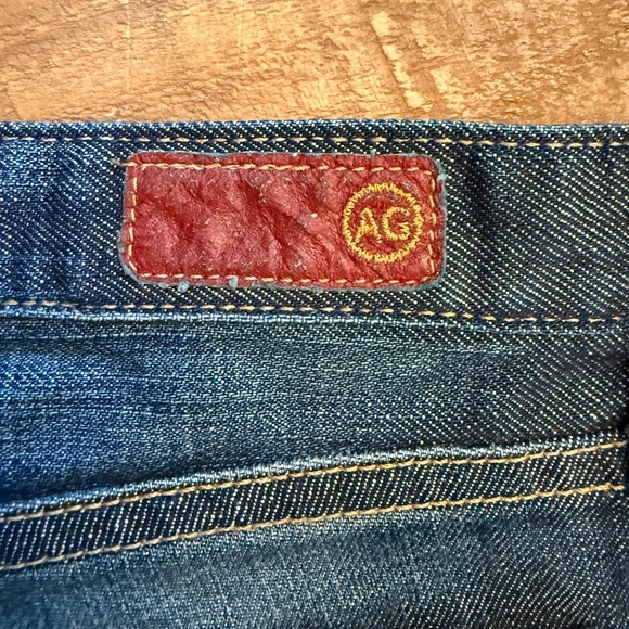 Ag Adriano Goldschmied Blue Bootcut Jeans Vintage Wash - Picture 5 of 6